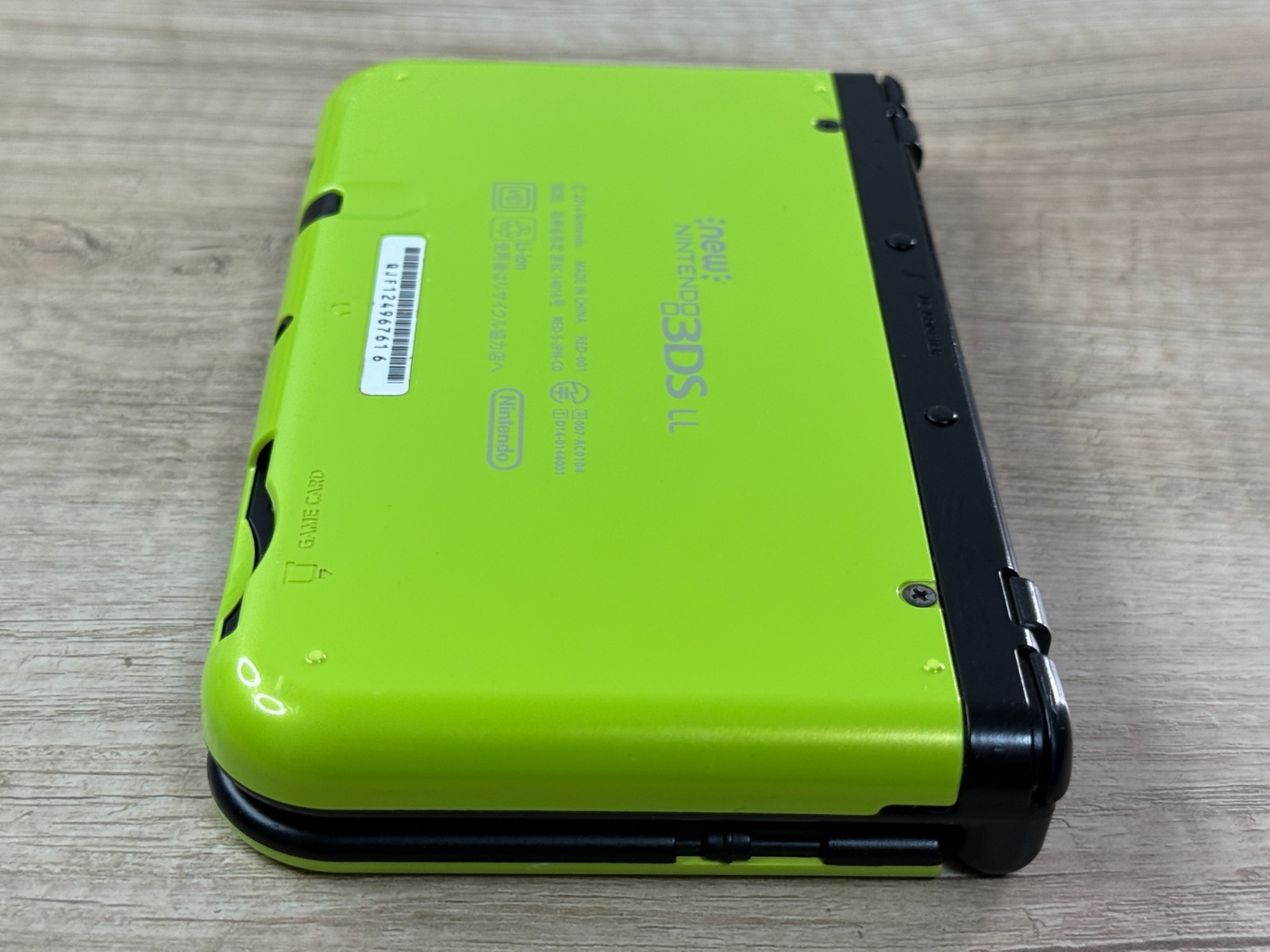 Nintendo New 3DS XL Lime Black Console Tested Japan ver D6034