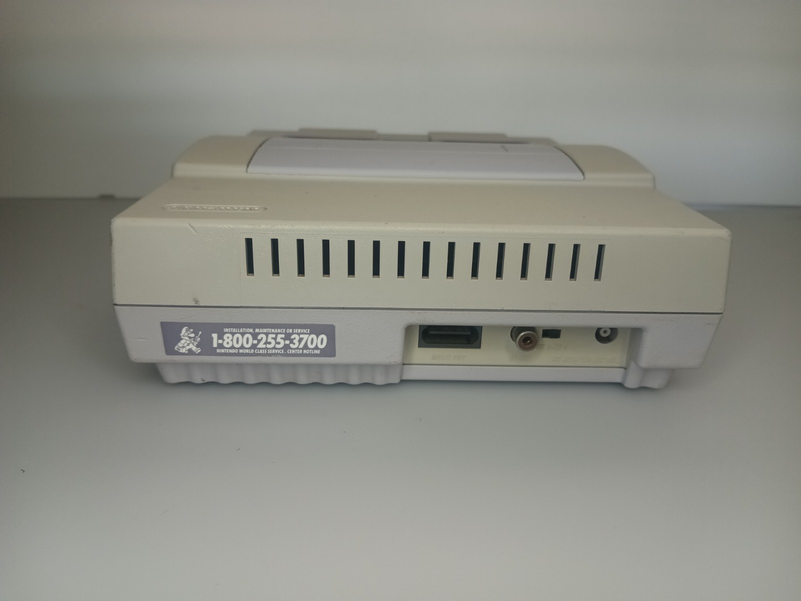 Super Nintendo SNES Console Bundle w/ Super Mario World Tested Working