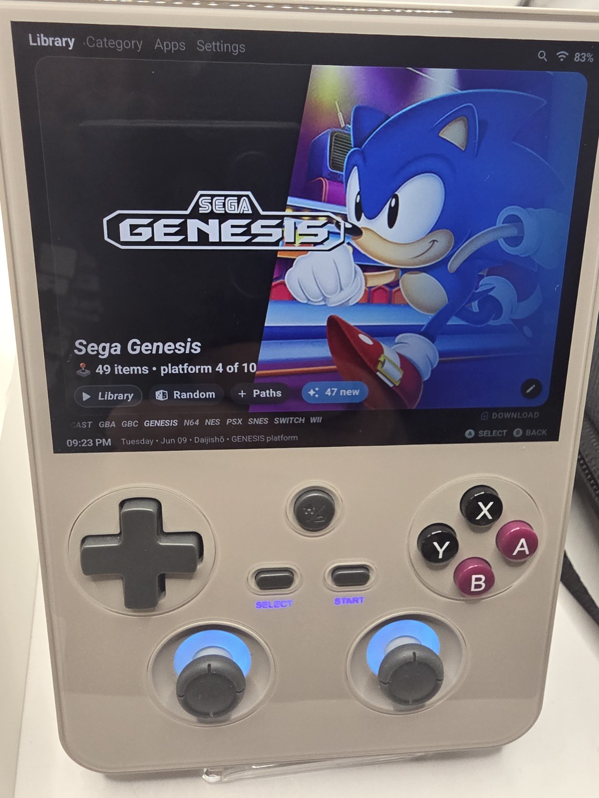 ANBERNIC RG477V 12GB/256GB Retro Gray Loaded Gamma Os 3k Games Ready To Play