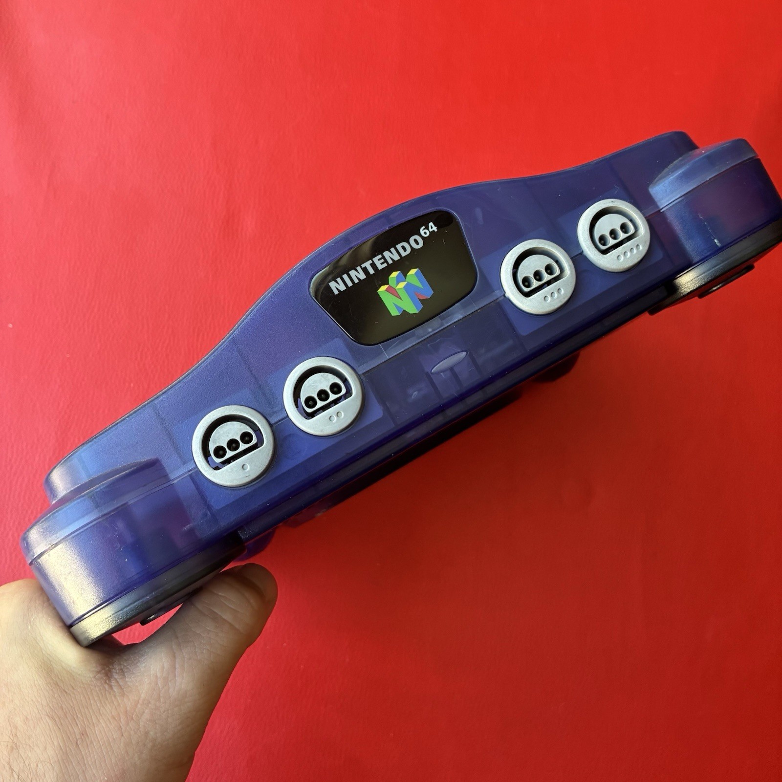 Funtastic Grape Nintendo 64 (N64) Console (Region Free) Bundle Lot w/ Game