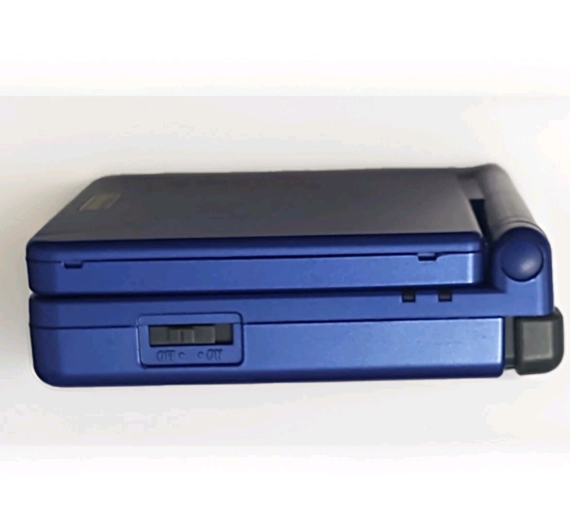 🎮Cobalt Blue Nintendo Game Boy Advance SP AGS-001 Video Gaming Handheld TESTED