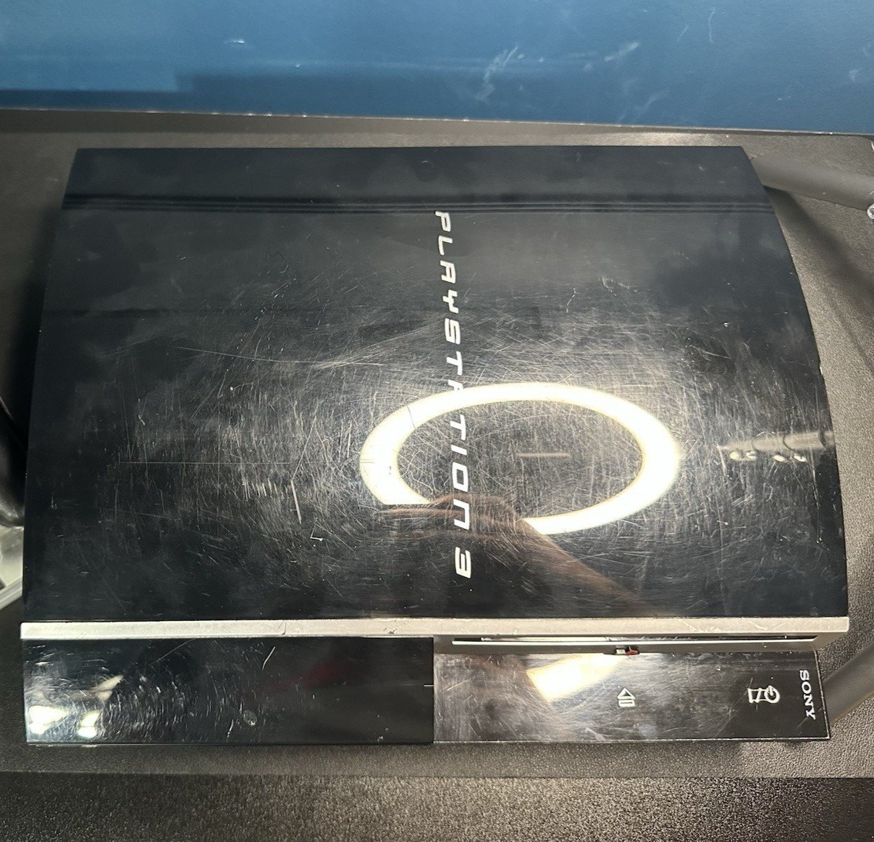 Sony PlayStation 3 – Fat – 40 GB – Bundle – Lot – With inFamous and Power Cord