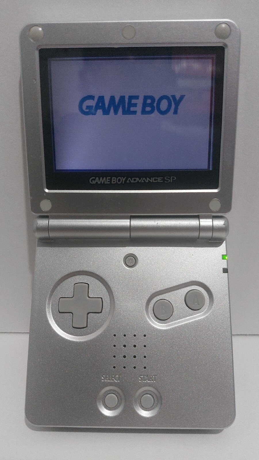 Nintendo Game Boy Advance SP Handheld System – Silver AGS-001