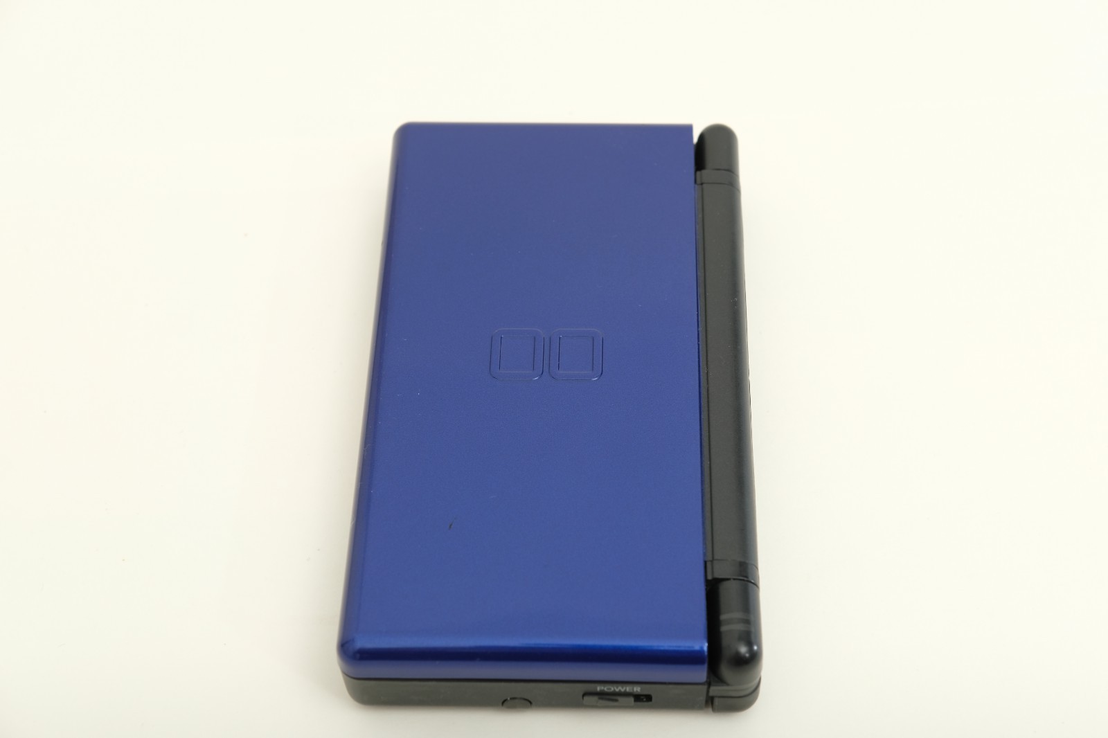 Nintendo DS Lite Handheld Cobalt and Black w/stylus, gba cover, charger USG-001