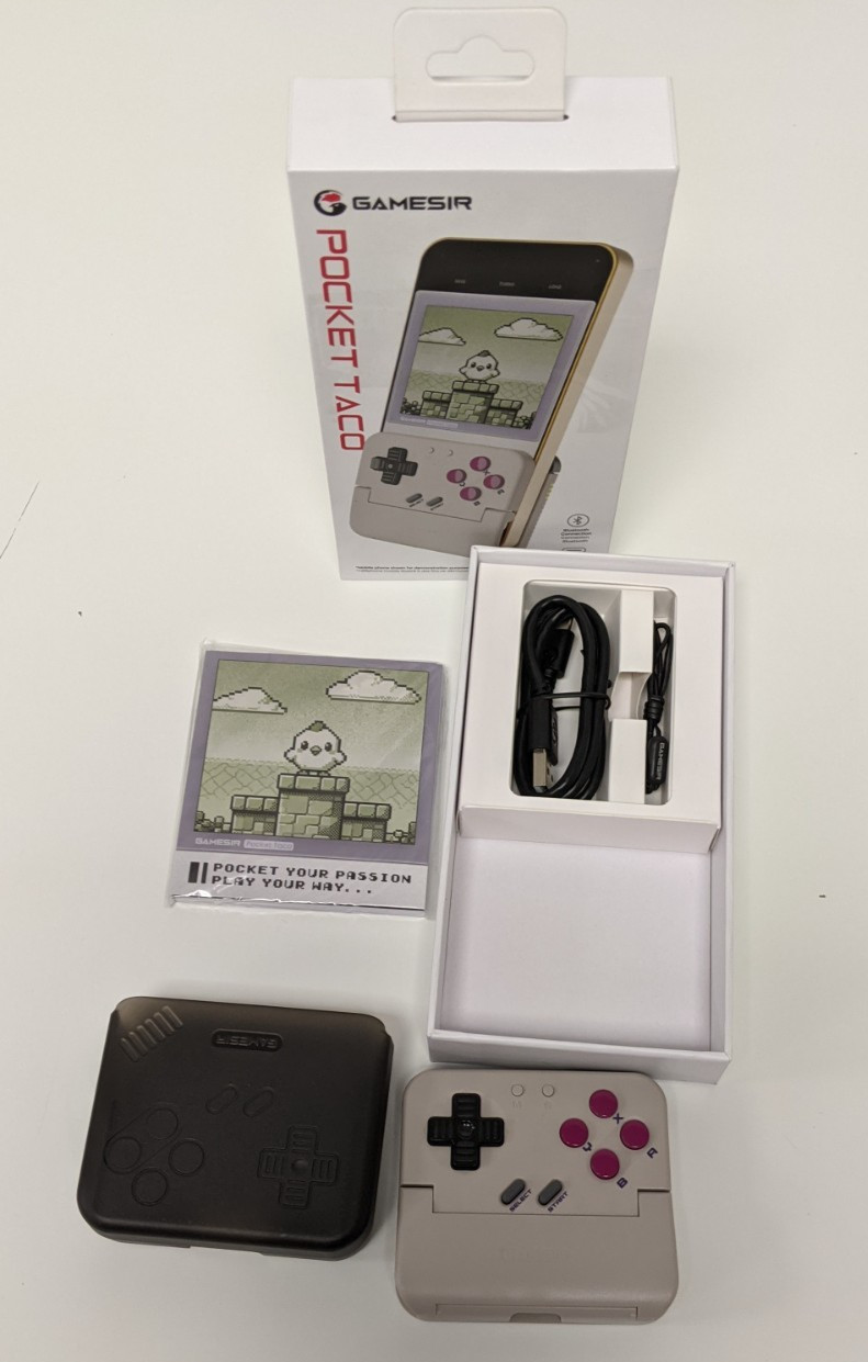 GameSir Pocket Taco Bluetooth Retro Mobile Gaming Controller for iOS Android