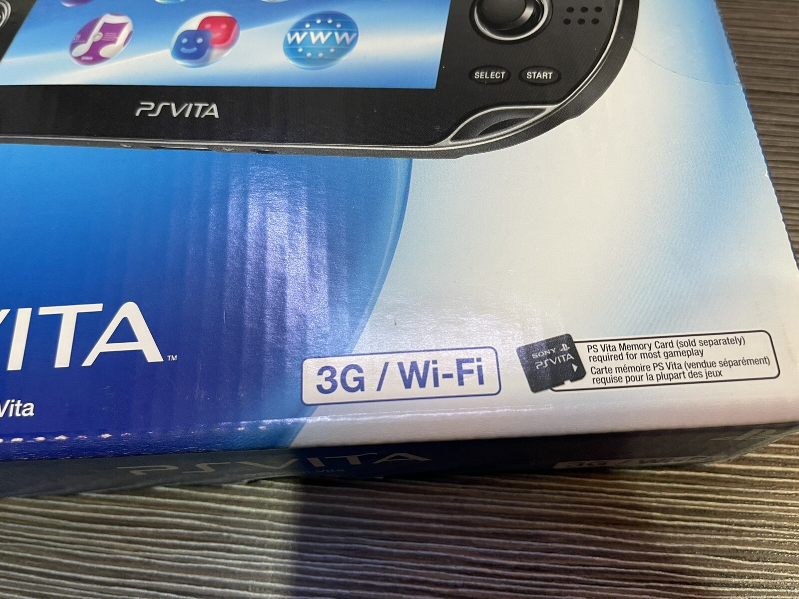 ULTRA RARE Sony PlayStation Vita 3G/Wi-Fi 512MB Handheld Console – NORTH AMERICA