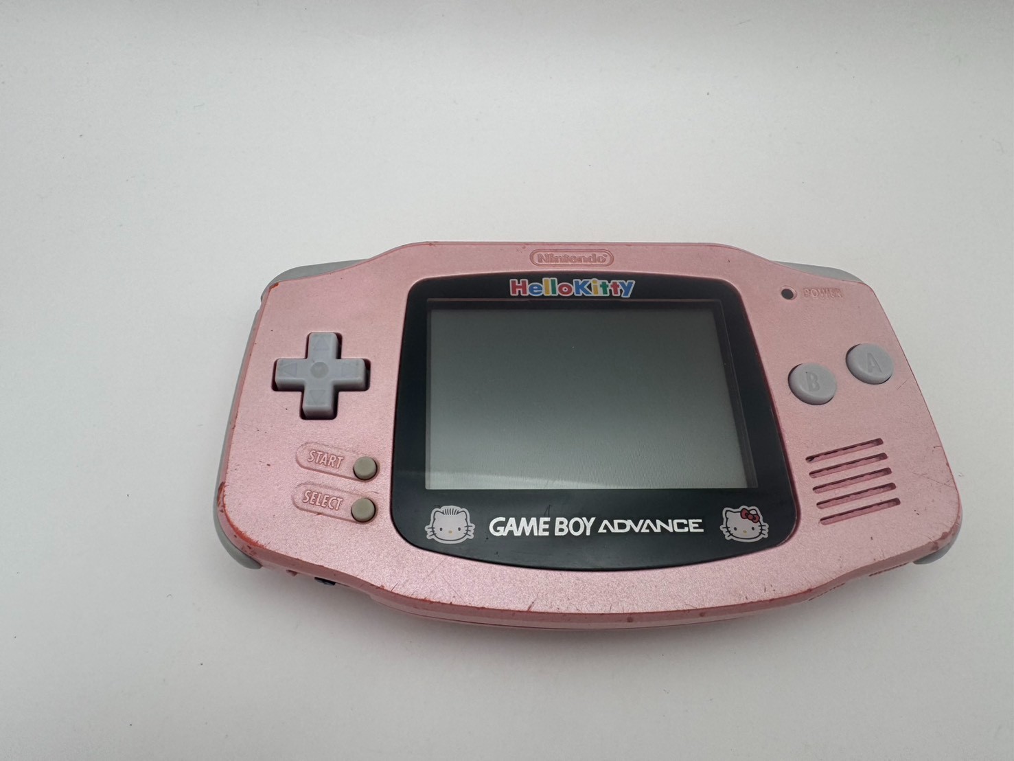 Nintendo Game Boy Advance Hello Kitty Pink Limited Edition GBA TESTED JAPAN 15+