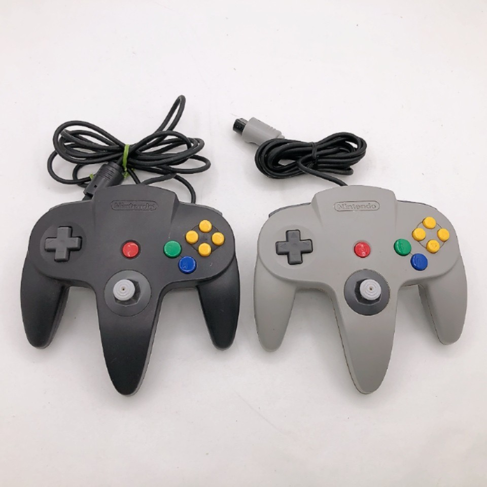 Nintendo 64 Console Black Controller N64 Made in Japan Tested