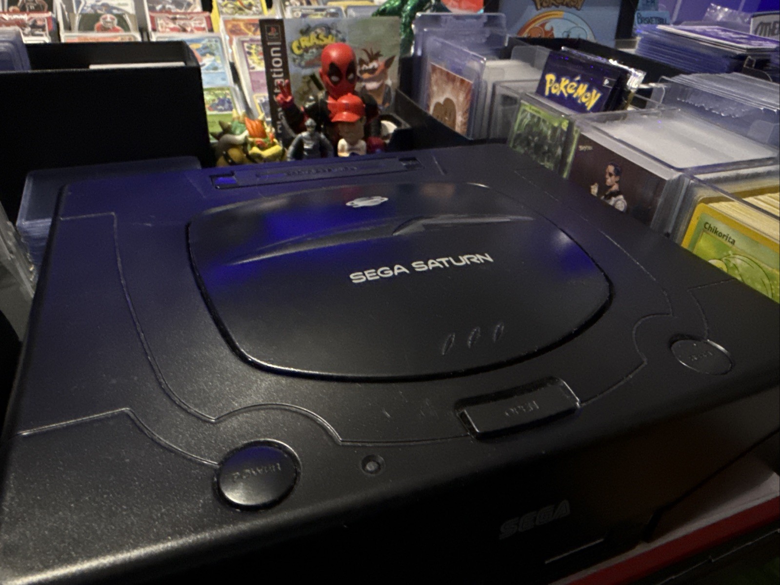 SEGA Saturn Console/Black/Tested/MK-80000A “CONSOLE ONLY”🫶