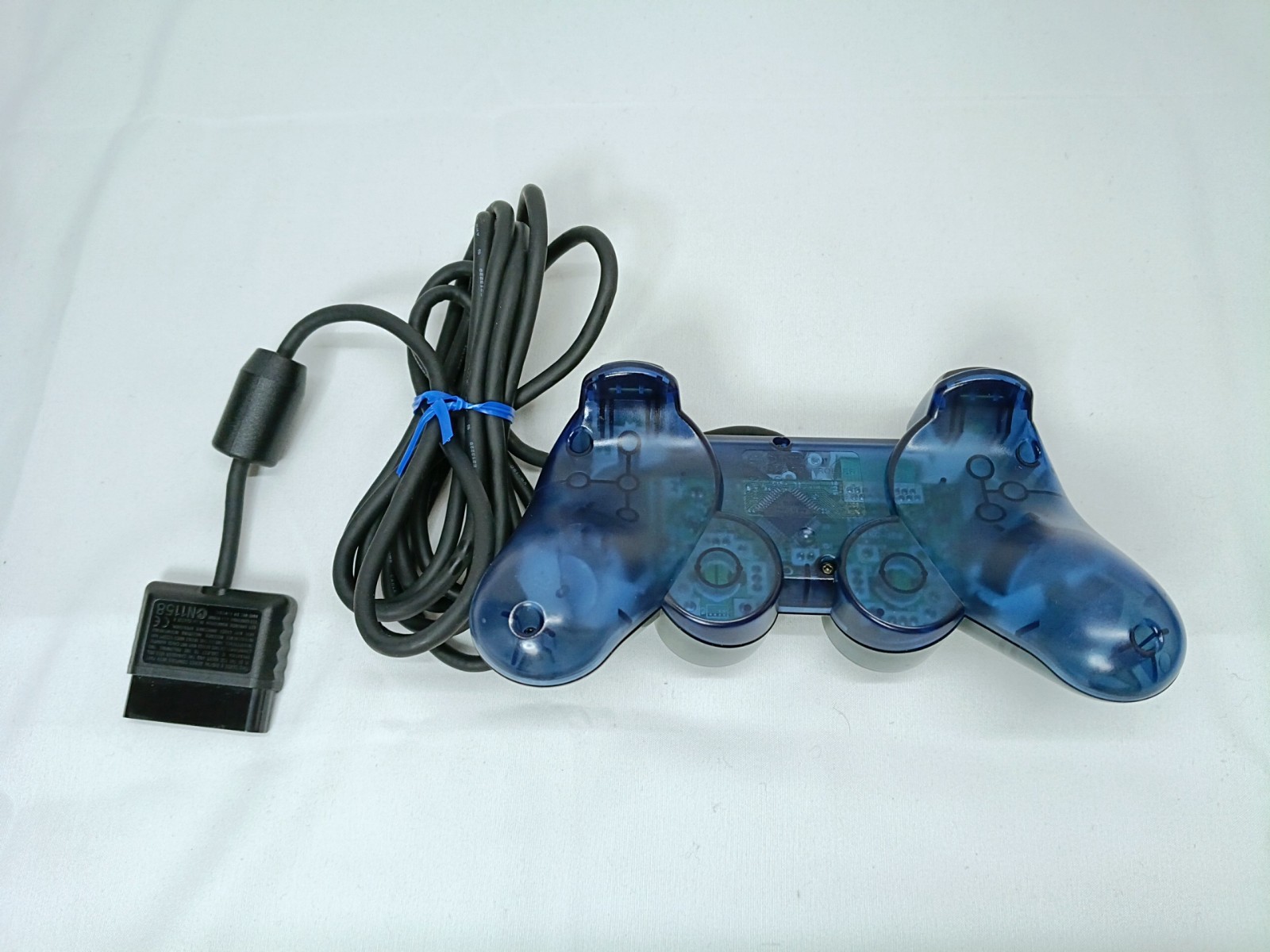 PS2 Ocean Blue Console Controller set Playstation2 NTSC-J Japan Tested