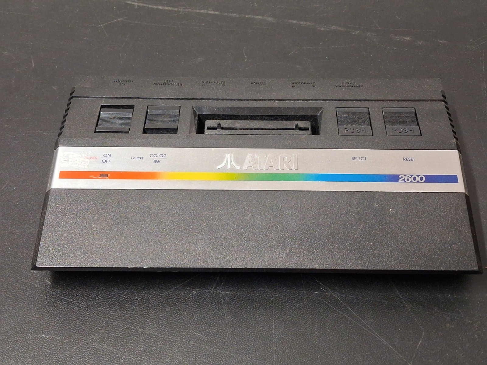 Atari 2600 Jr. Game System Console ONLY Retro Rainbow – Working And Nice