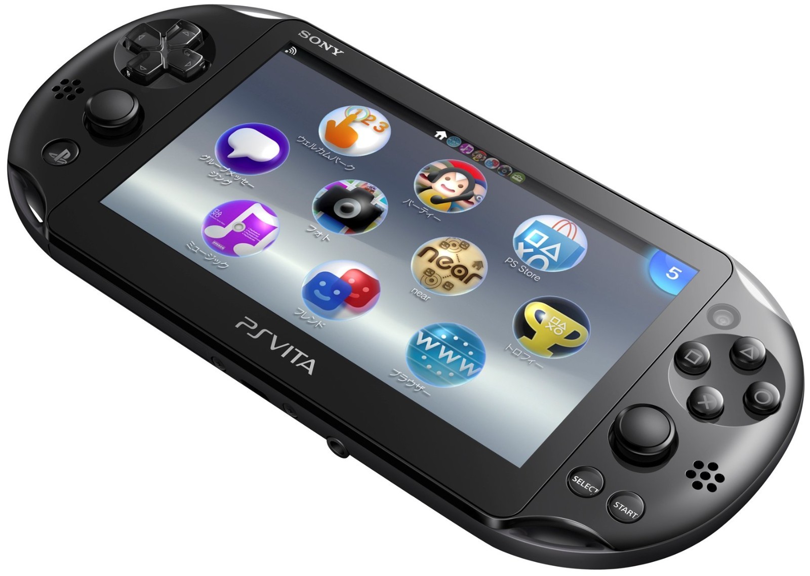 Sony PlayStation Vita (PS Vita WiFi) – Black – Excellent
