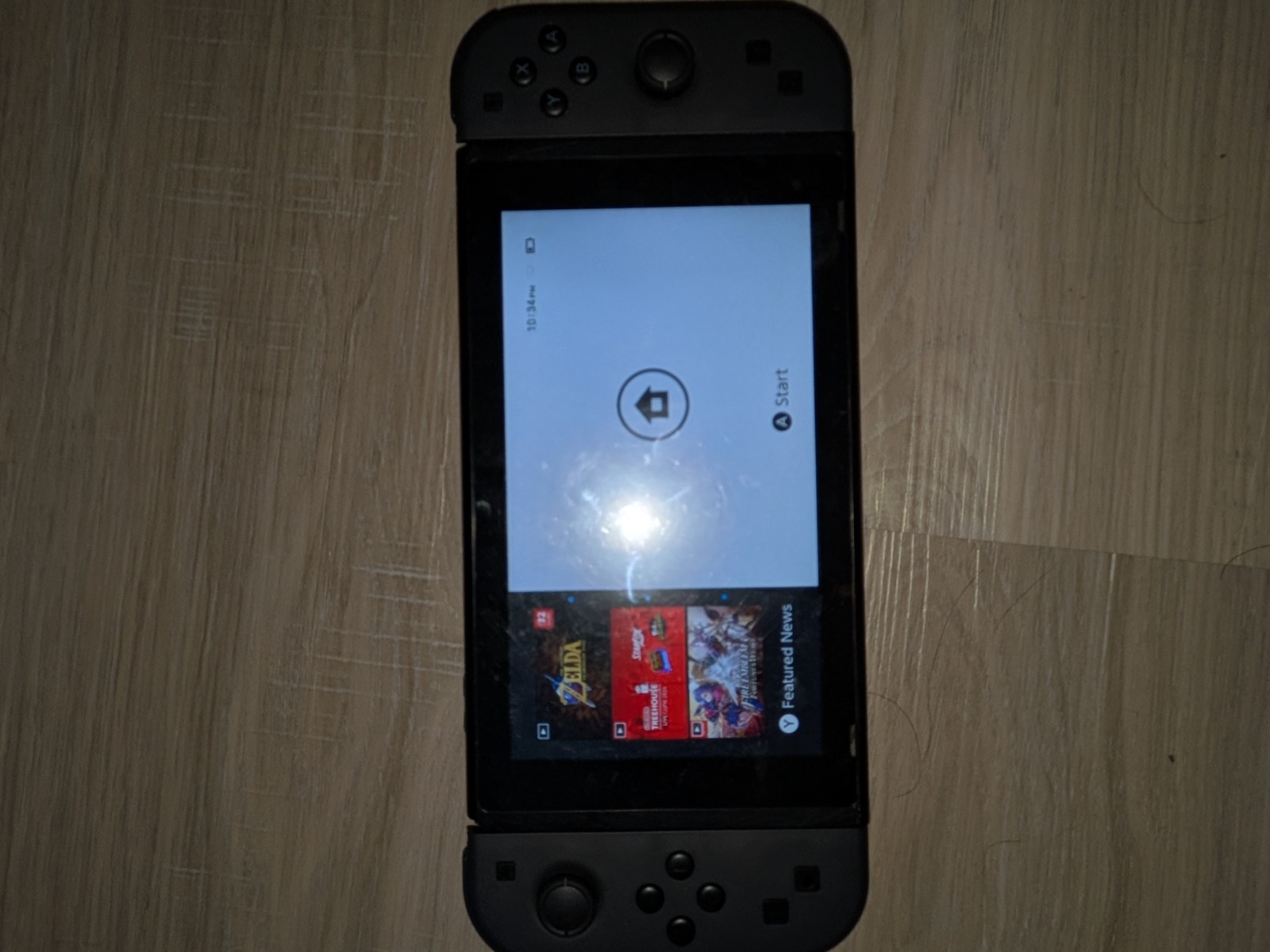 Nintendo Switch V1 HAC-001 32GB W/ Black Joycons – Used