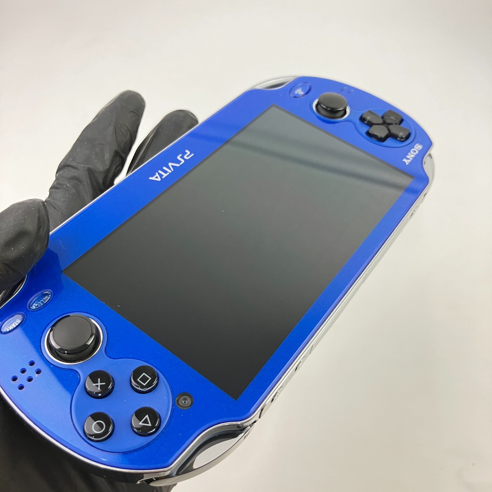 Refurbished PS Vita PCH-1000 Sony PlayStation Sapphire Blue Console Works Fine