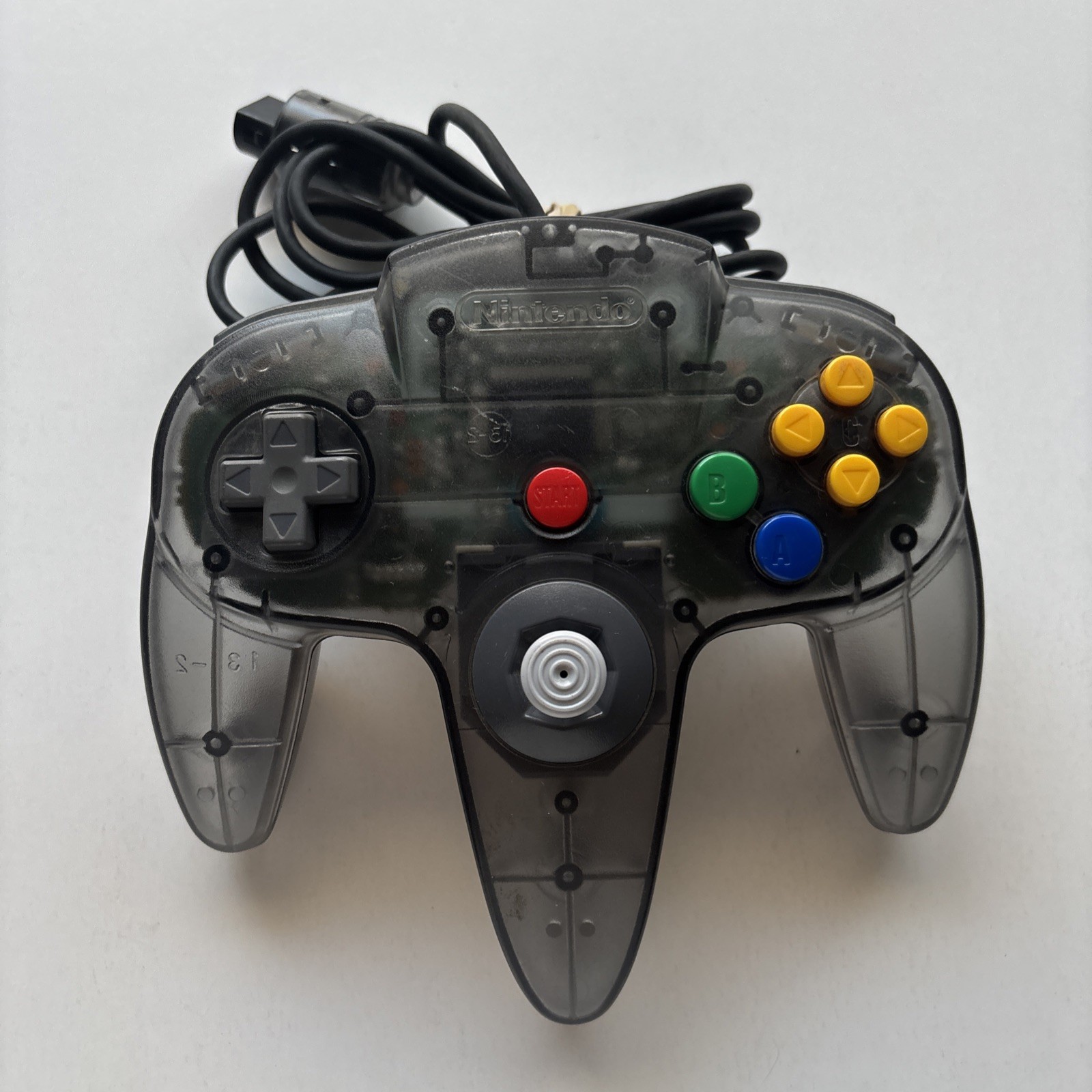 Nintendo 64 N64 Smoke Gray Black Funtastic Console Controller Authentic Original