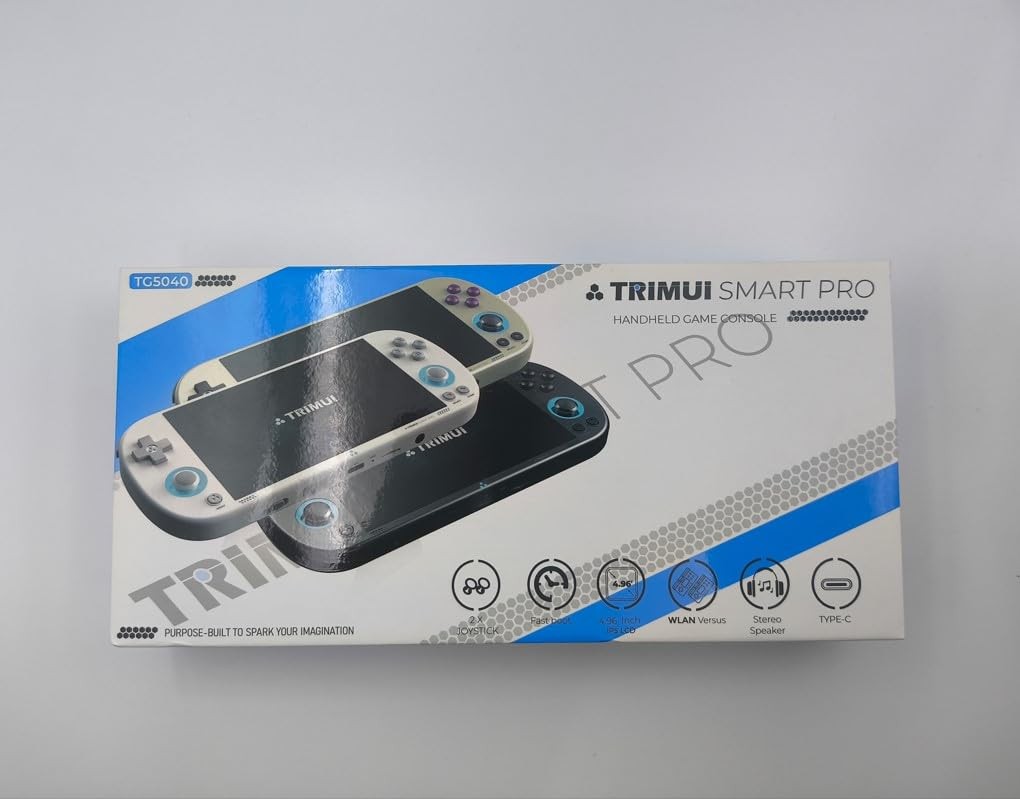 TRIMUI Smart Pro Handheld Game Console, Mini Game Player Compatible with More