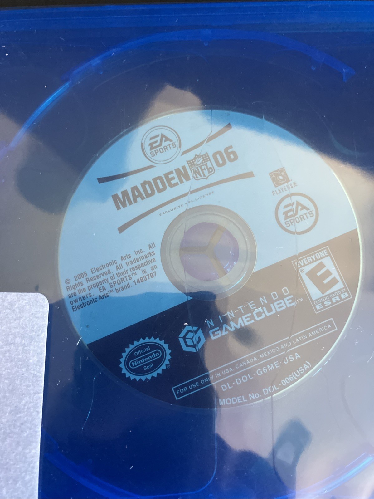 Nintendo GameCube Blue Console DOL-101 Japan TESTED READ-3