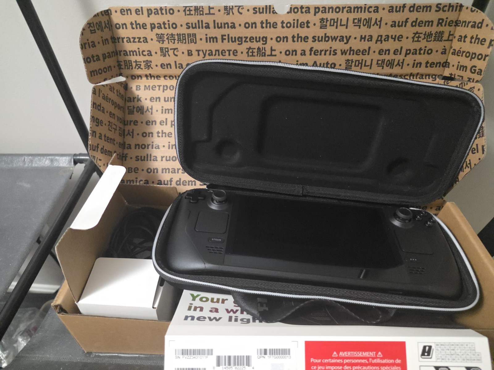 Steam Deck OLED 1 TB w/ Carry Case and Power Adapter