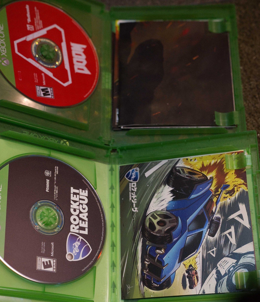 Original Xbox One Console And Games Bundle With 4TB Eternal hard drive