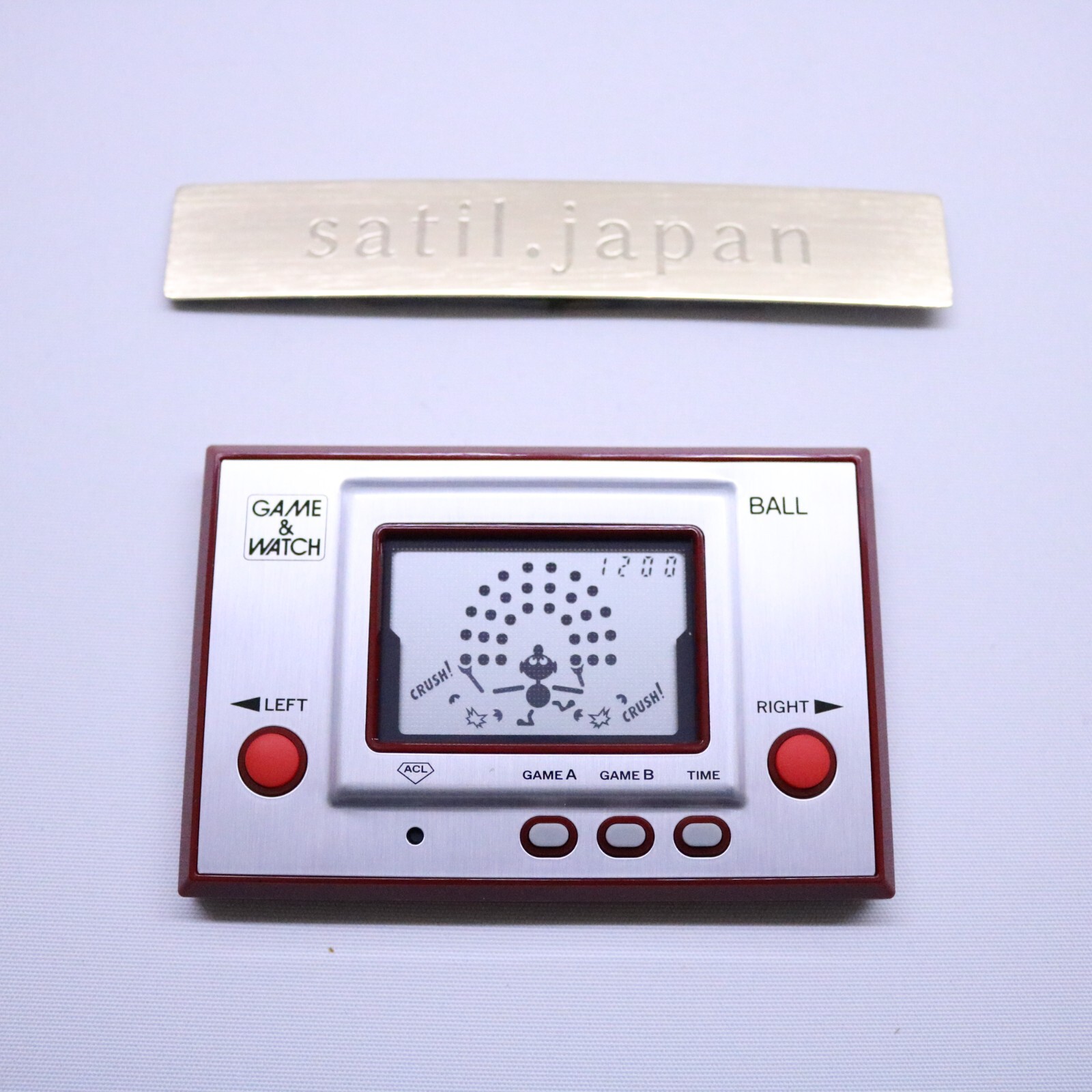 Nintendo Game & Watch Ball With Box Club Nintendo Limited Premium Game