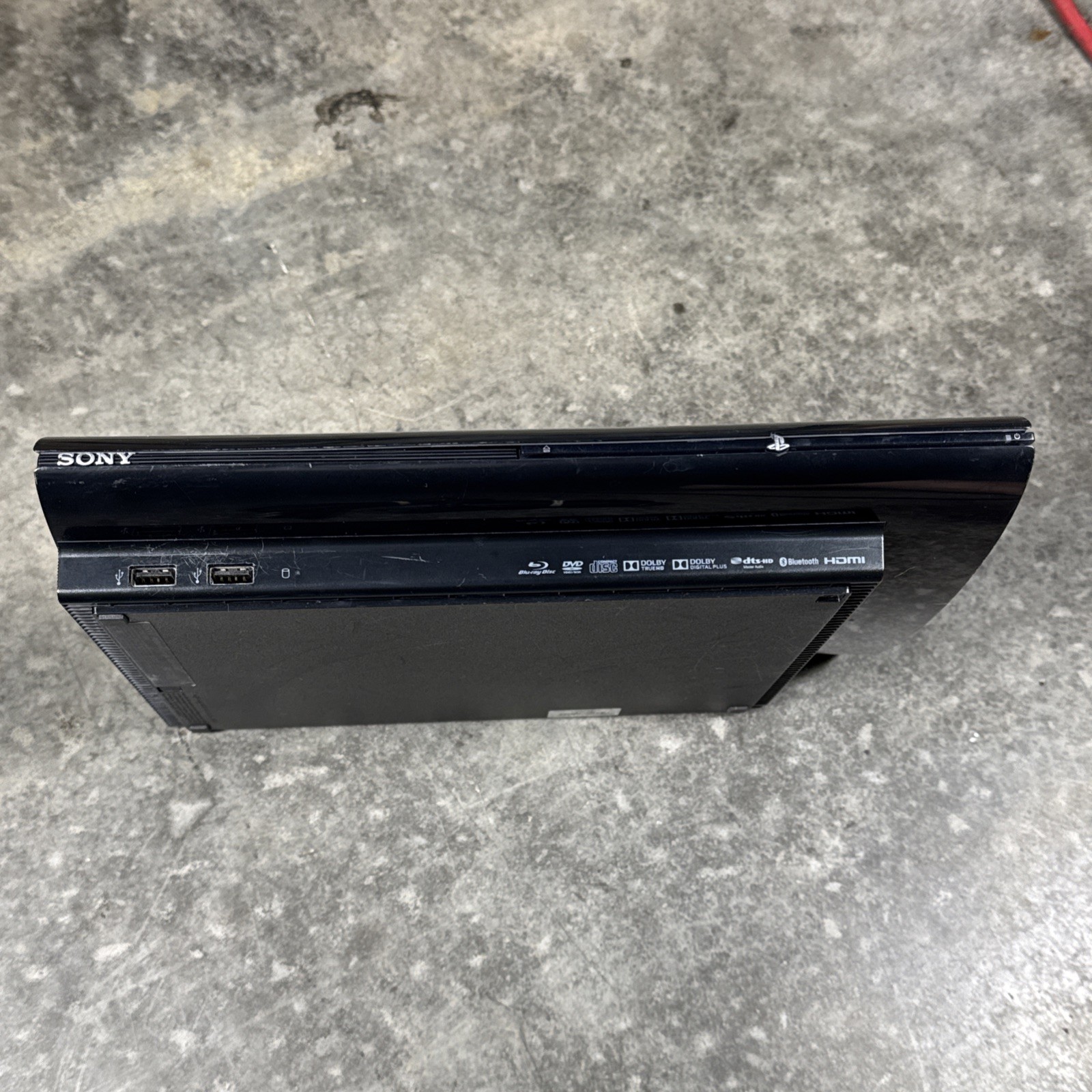 Sony PlayStation 3 PS3 Super Slim 250GB Console (CECH-4001B) w/ Cables Tested