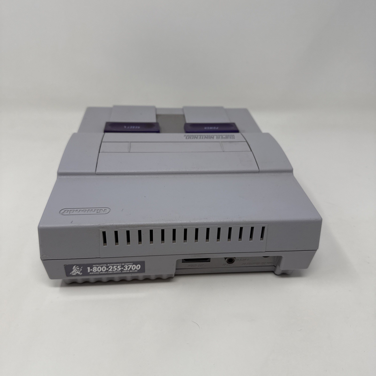 Super Nintendo SNES Console + Cables + Controller Bundle Lot *TESTED*