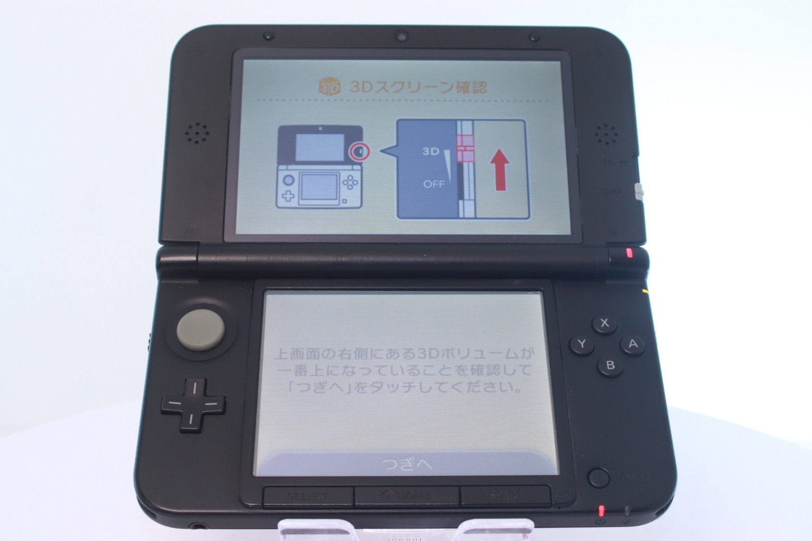 JP Game Nintendo 3DS LL XL Red Black [Rank :B] Region-locked