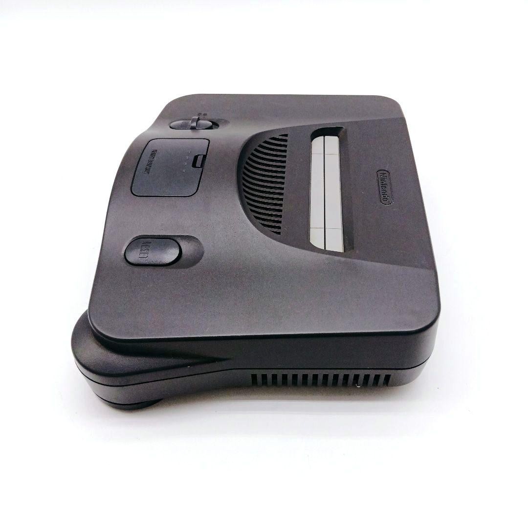 Nintendo 64 Black Console Set with Memory Expansion Pak Box Manual