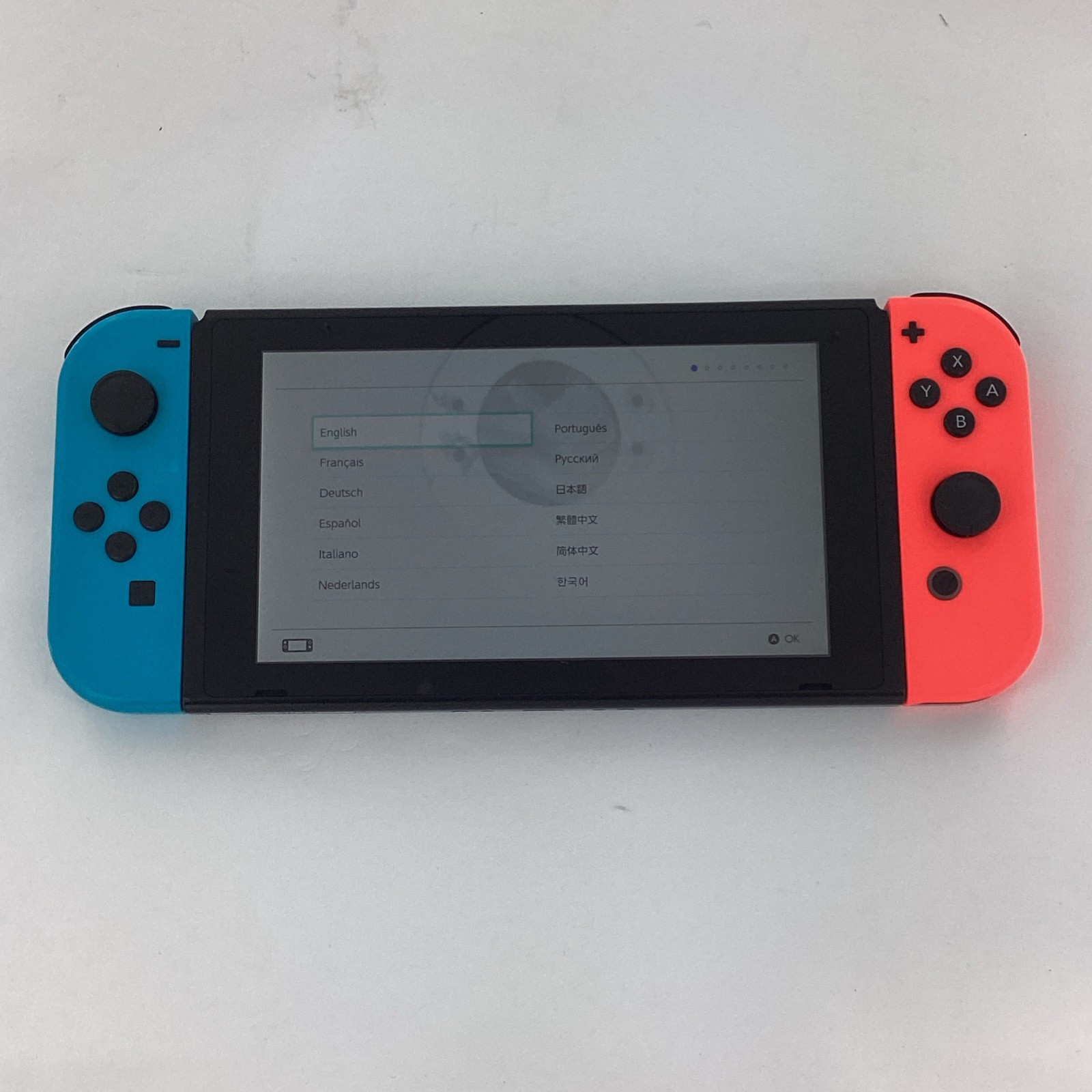Nintendo Switch 32GB Handheld Console – Neon Red/Neon Blue – #20613