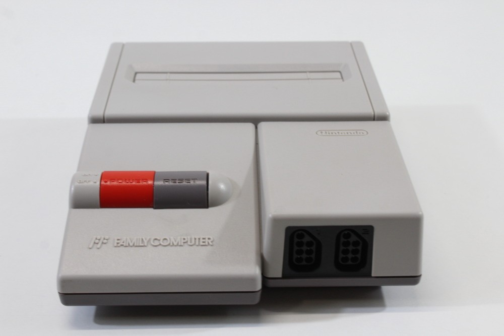 Nintendo AV New Famicom Console FC HVC-101 Controller x2 AC AV Bundle Japan #3