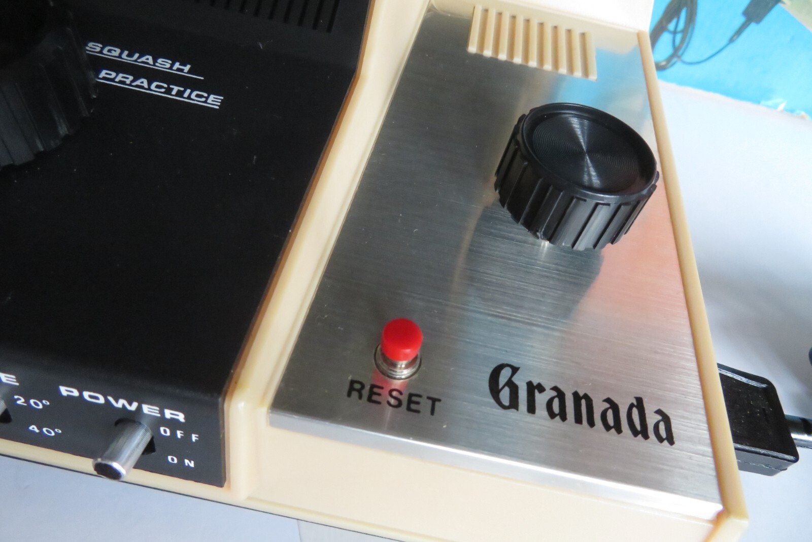 1977 GRANADA® TV GAME Magnavox EP-500 4-in-1 Vid Arcade Game Console TENNIS PONG