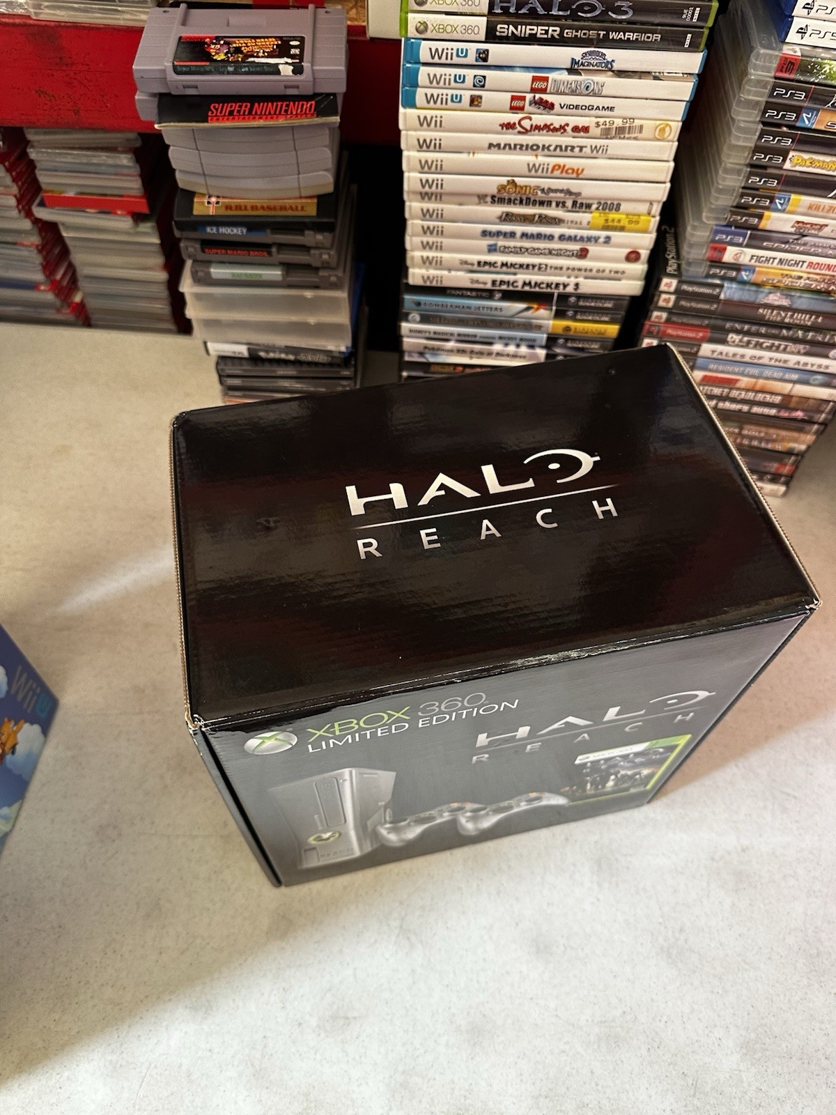 Xbox 360 Halo Reach Limited Edition Console Brand New In Box. Factory Sealed.