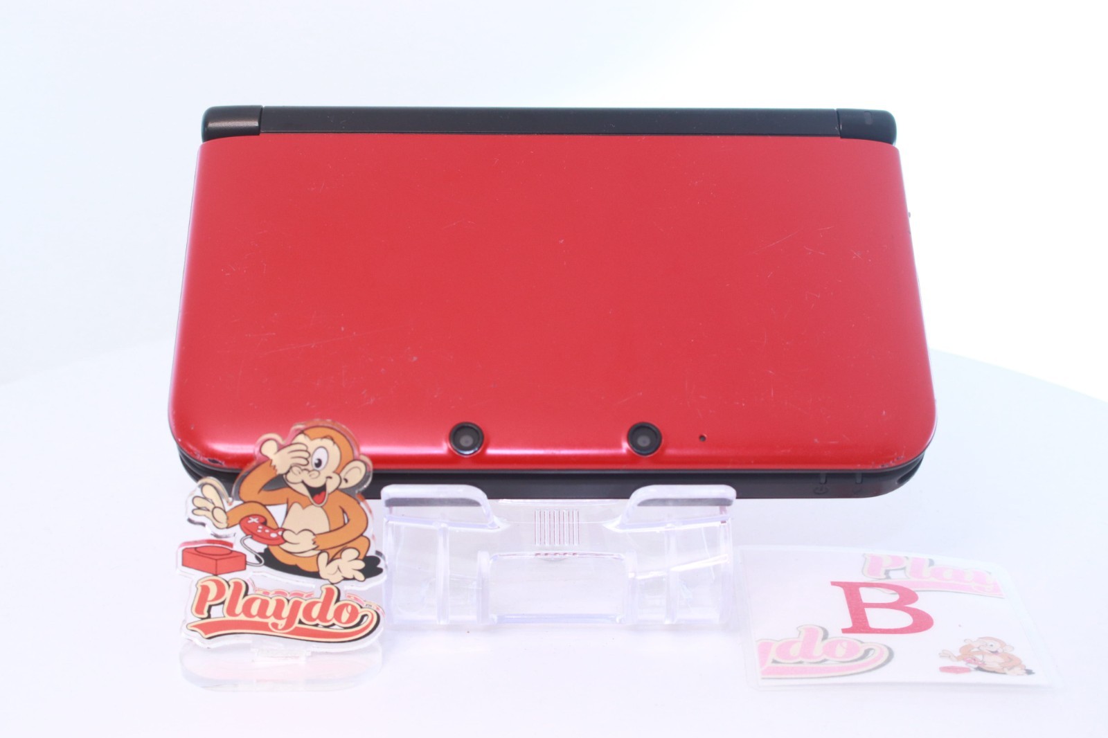 JP Game Nintendo 3DS LL XL Red Black [Rank :B] Region-locked