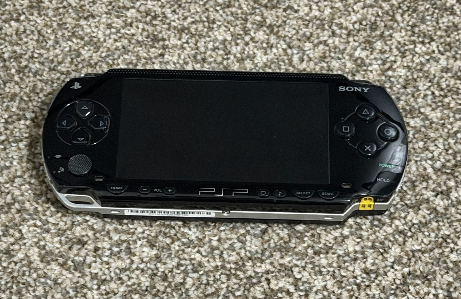 Sony PSP 1001 Console System Piano Black w/ Charger Authentic Tested Handheld