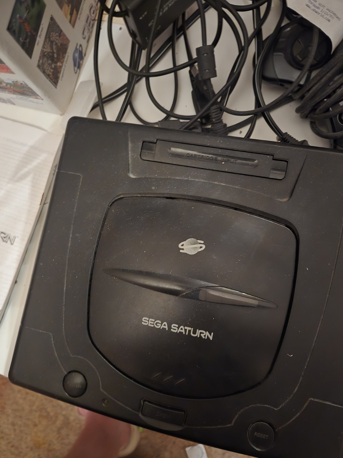 Sega Saturn USA Console CIB Complete W/ Original Box & Paperwork
