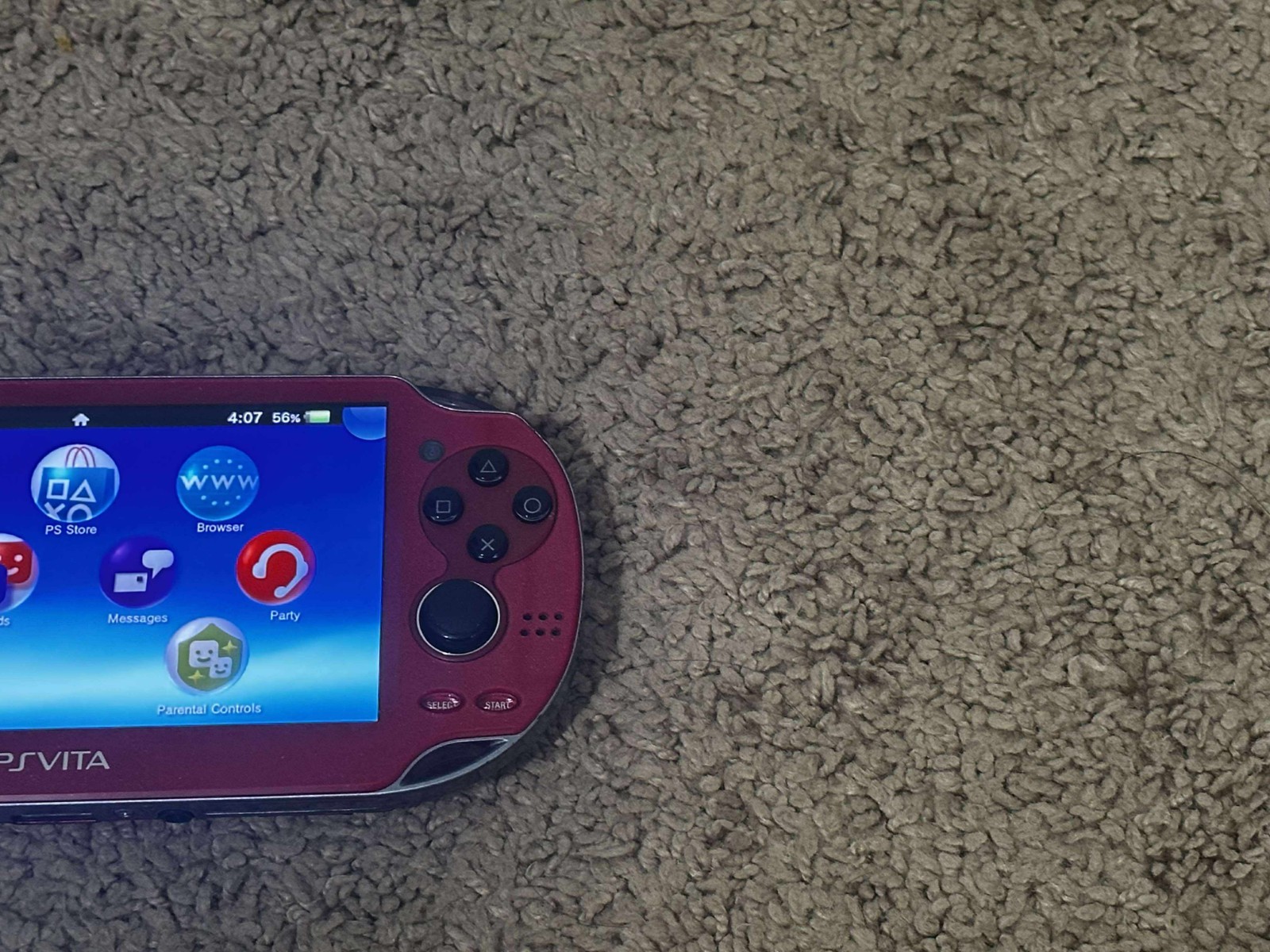 Sony PlayStation PS Vita OLED PCH-1000/1100 Red, WIFI, US Seller – SHIP IN 1-DAY