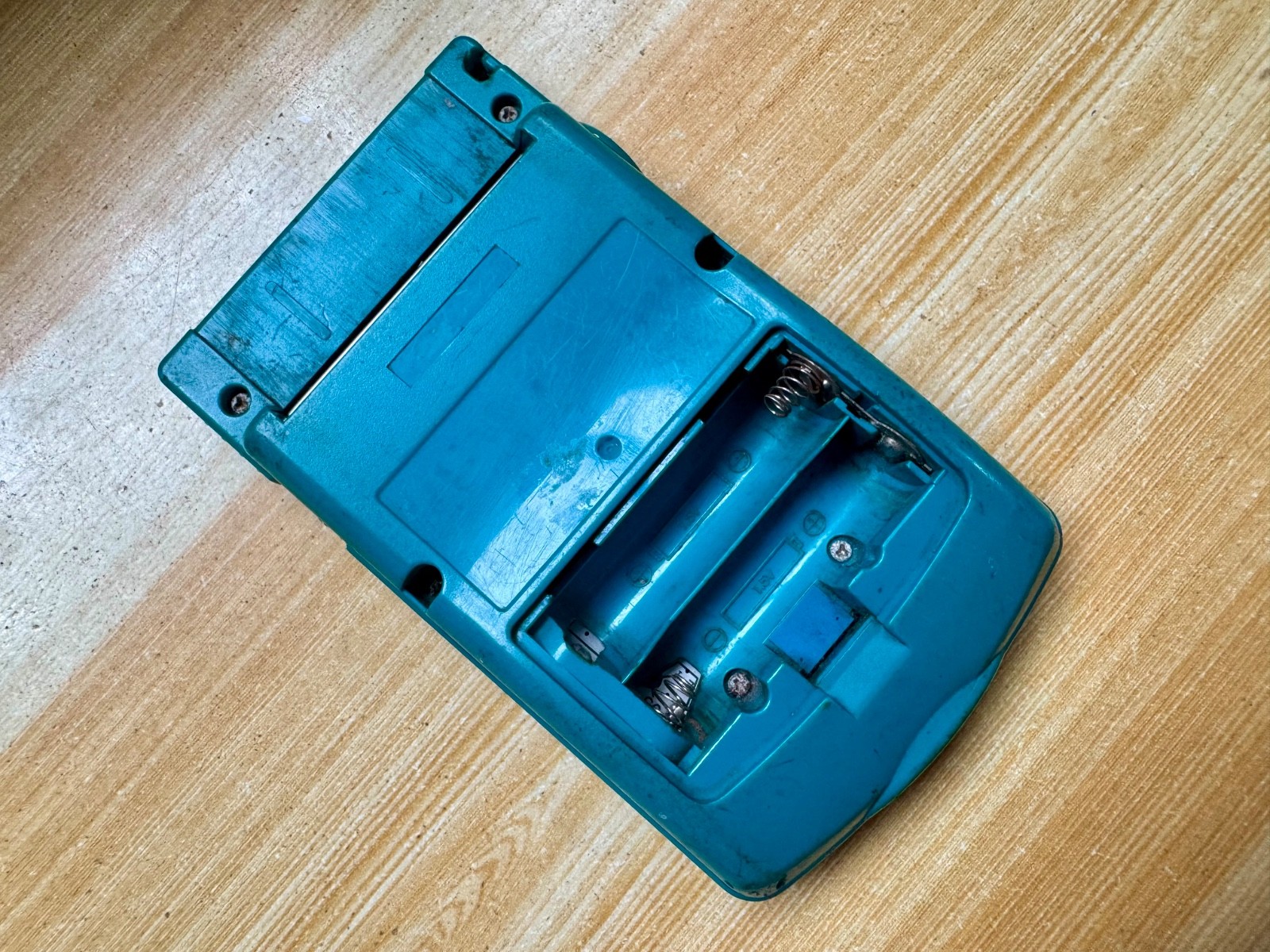 Nintendo Gameboy Color CGB-001 Teal Turquoise Green Handheld System Console GBC