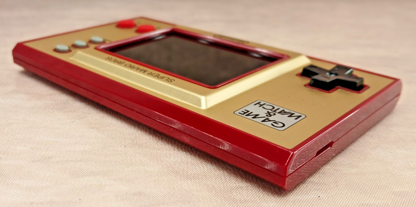 Nintendo Game & Watch Super Mario Bros Color Screen Handheld Console Tested