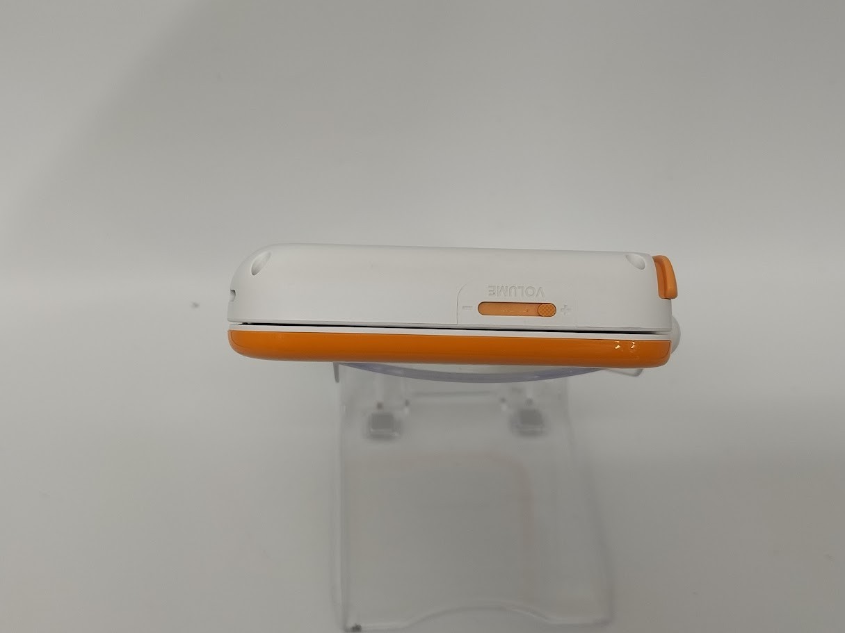 B7141 Nintendo new 2DS console LL XL Orange x White Japan w/box adapter pen fx