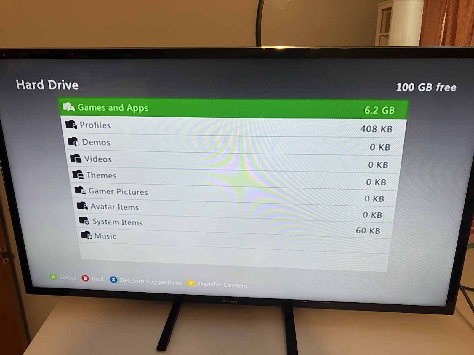 Microsoft Xbox 360 White Console With 100GB Storage Hard Drive – Tested Working