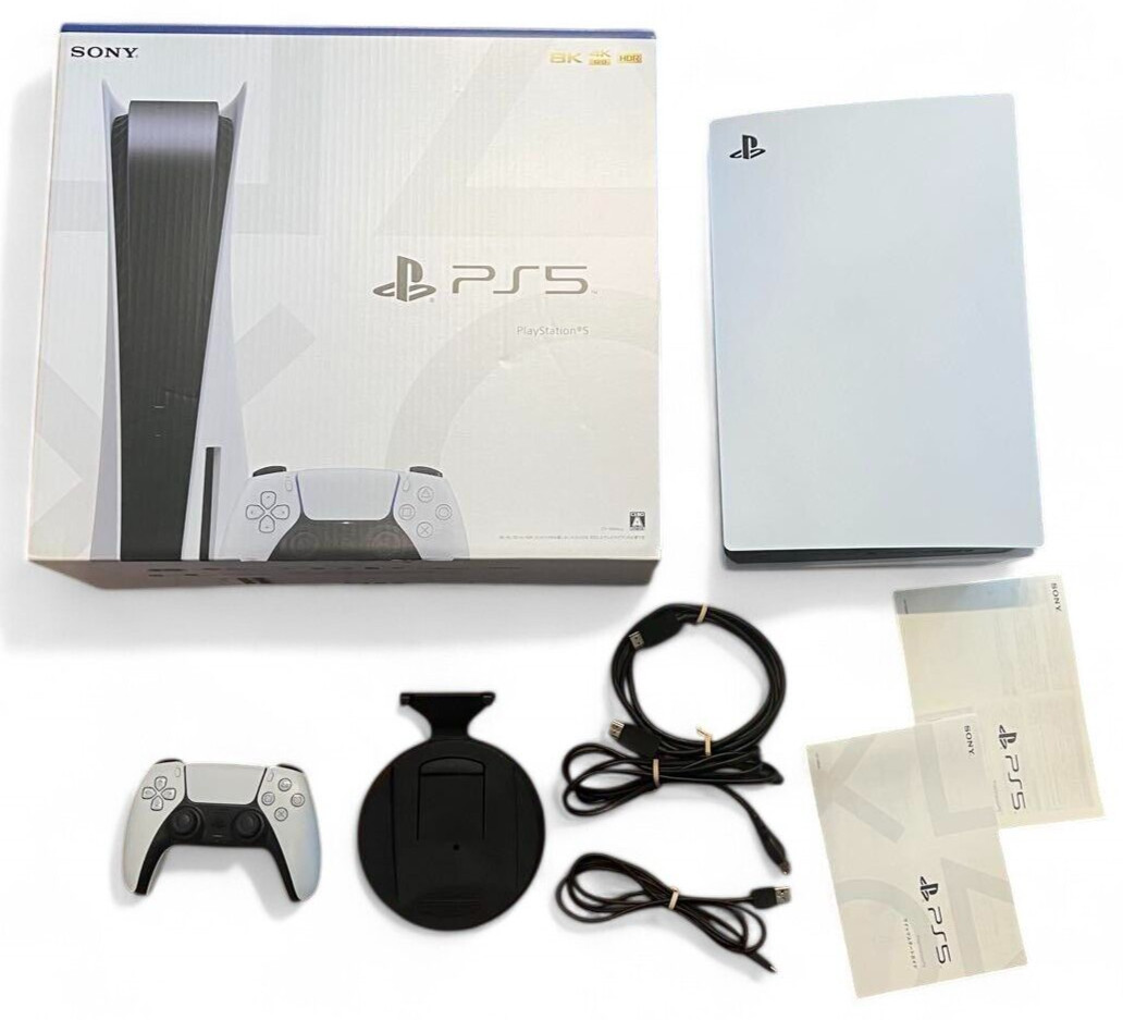 Sony PS5 PlayStation 5 CFI-1000A01 Home Console White 825 GB No Update New/Used