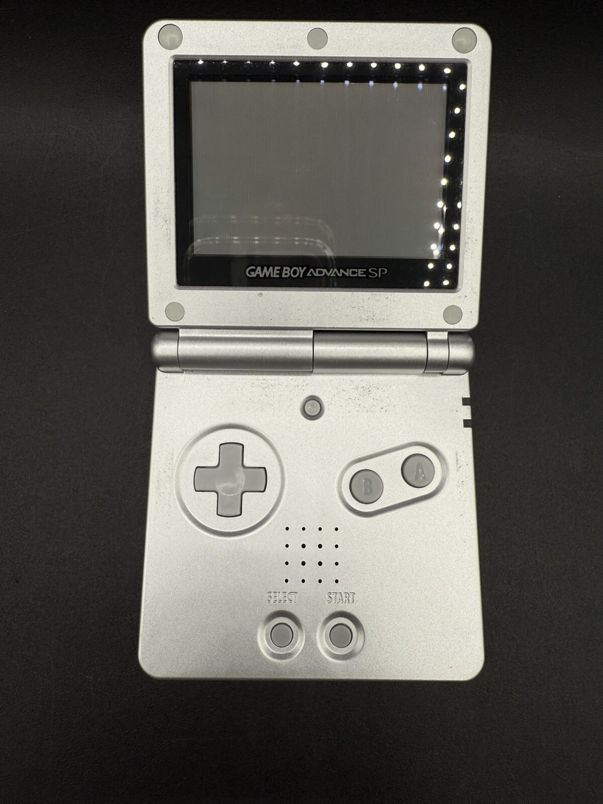 Nintendo Game Boy Advance SP Silver AGS-001 CIB GBA Complete NM MINTY ALL ORG