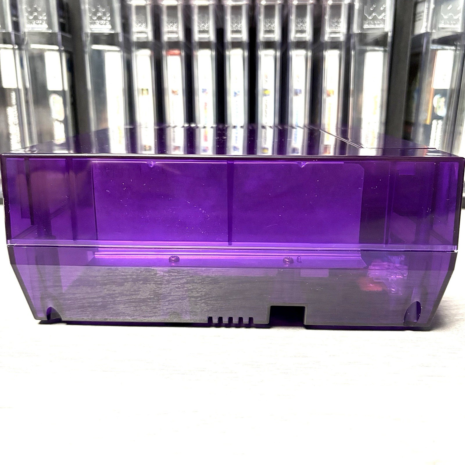 Custom Transparent Purple Nintendo NES Console Very Nice!
