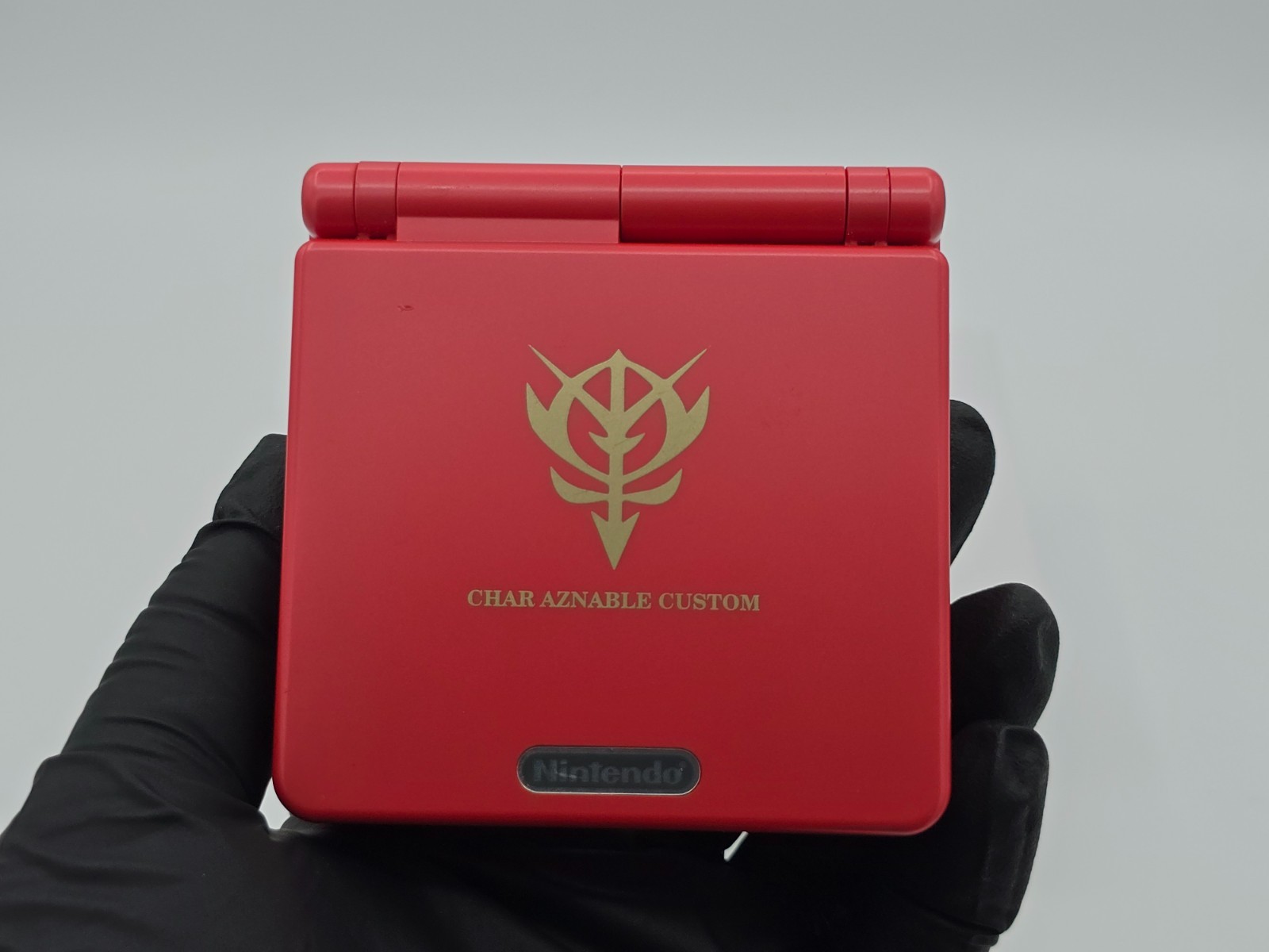 Nintendo Game Boy Advance SP Char’s Custom – GUNDAM Exclusive – Excellent