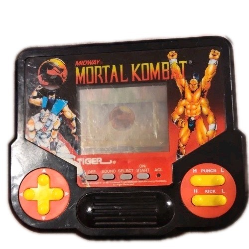 Tiger Midway Mortal Kombat Portable Handheld – WORKS! 1988