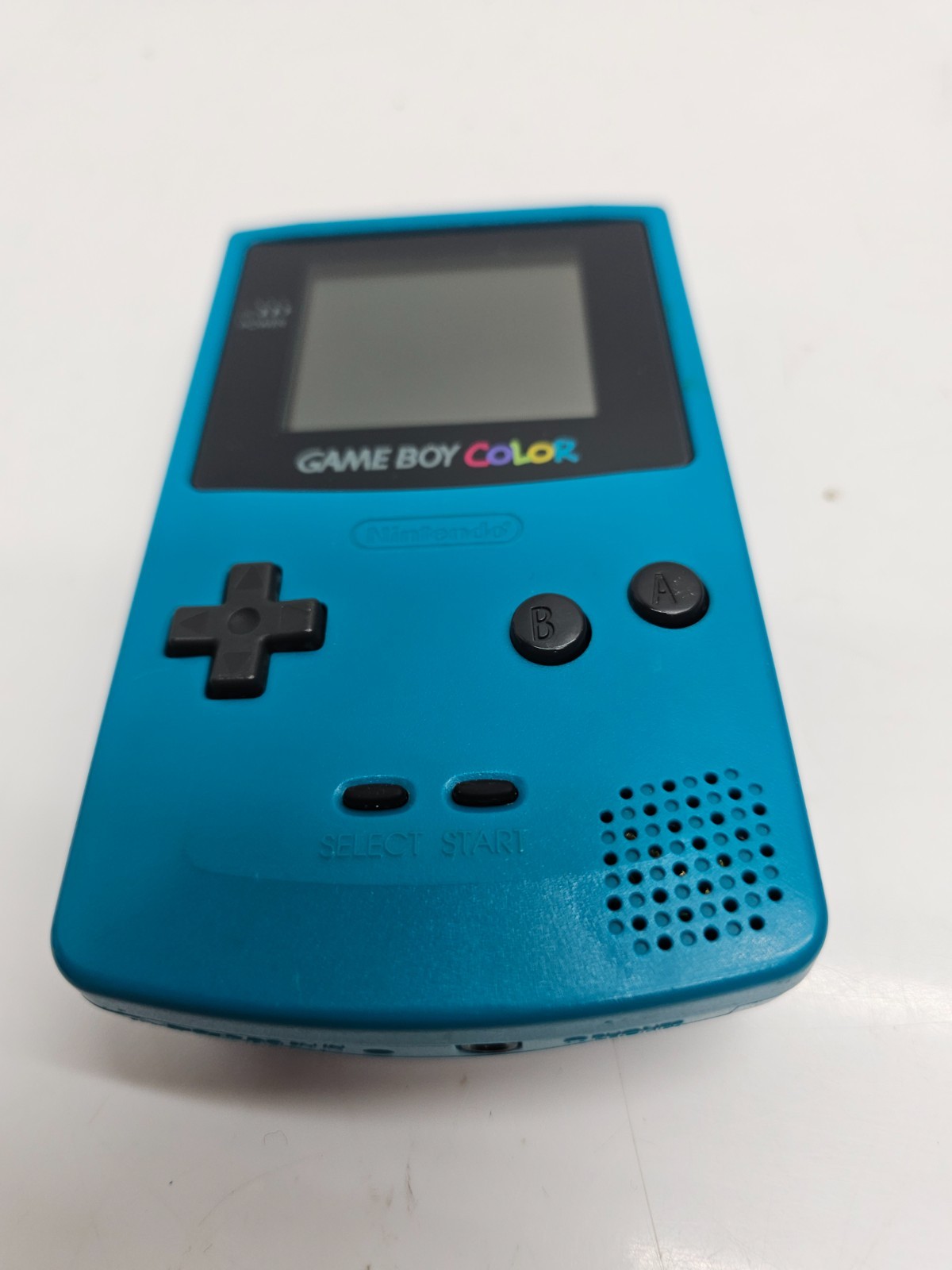 Nintendo Game Boy Color CGB-001 Teal Handheld Console Tested Works