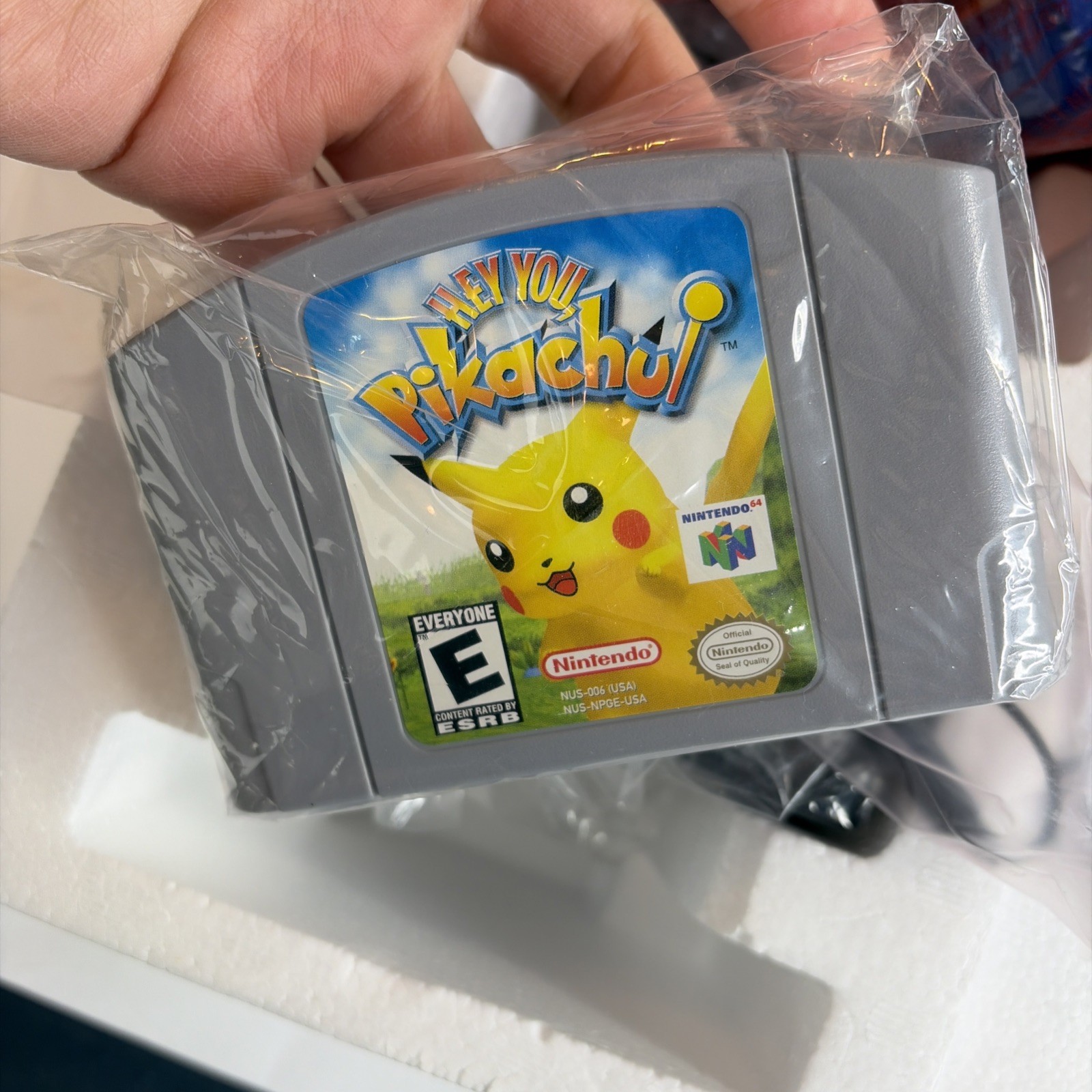 UNUSED MINT OPEN BOX Nintendo 64 Pokemon Special Pikachu Edition N64 COMPLETE