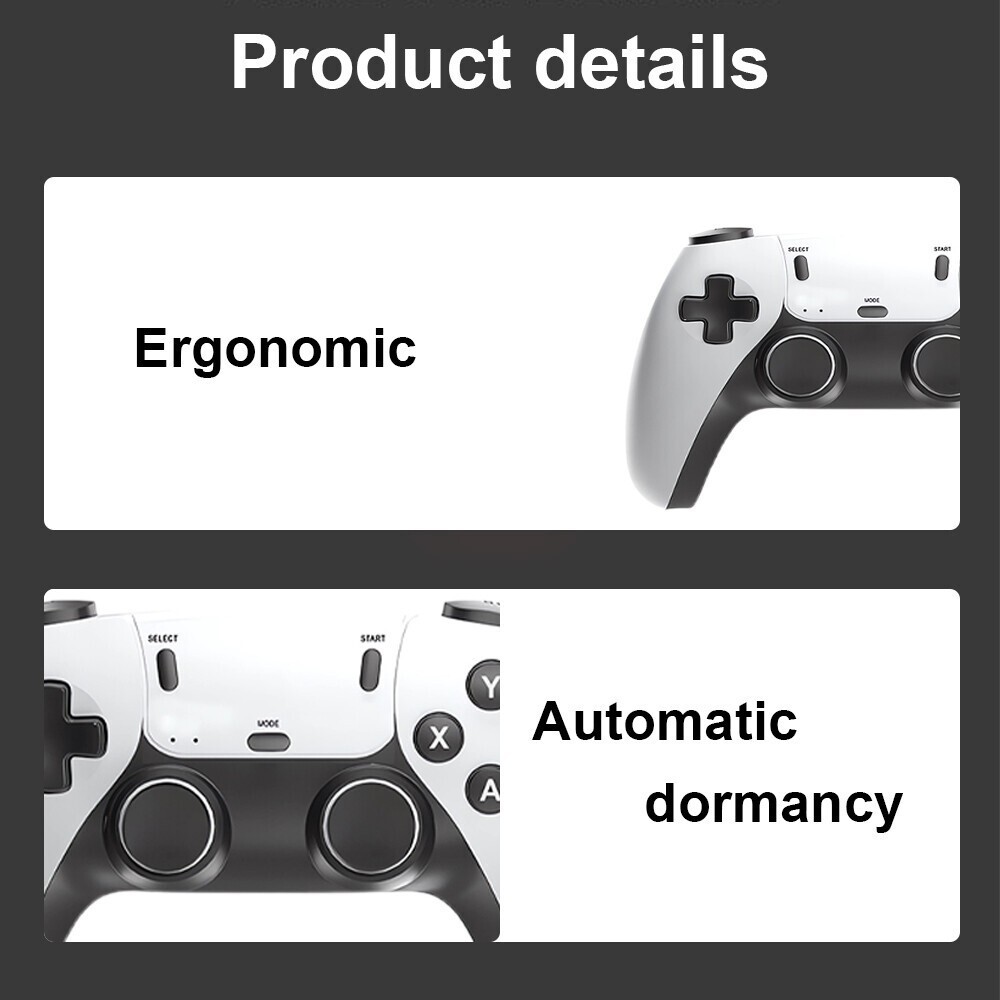 4K HD Retro Game Console w/ 40000+ Games, 23 Emulators & 2 Wireless Controllers