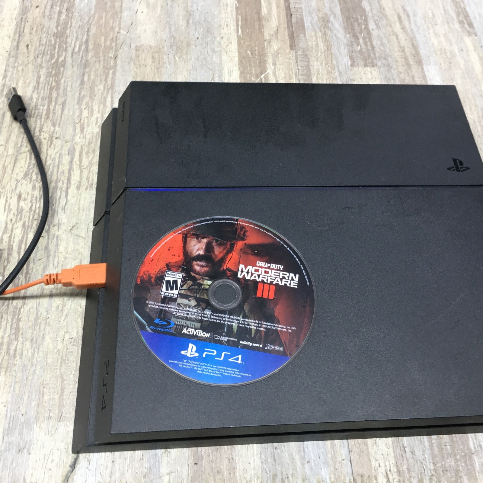 Sony PlayStation 4 PS4 CUH-1215A Black Gaming Console TESTED 500GB System
