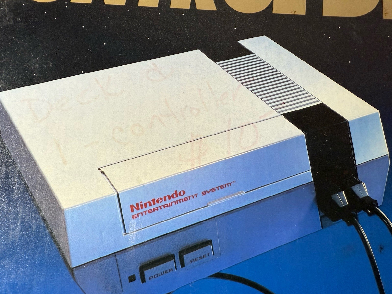 NES Nintendo Control Deck Console Complete in Box CIB Working Clean & Restored